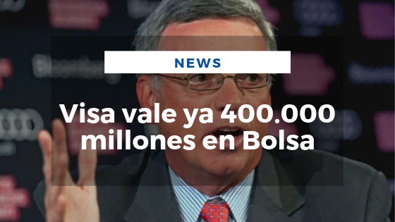 Mariano Aveledo Noticia Julio - Visa vale ya 400.000 millones en Bolsa