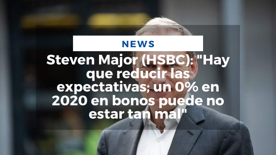 Mariano Aveledo Permuy Octubre 21 - Steven Major (HSBC) Hay que reducir las expectativas; un 0% en 2020 en bonos puede no estar tan mal