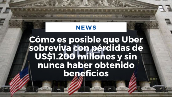Mariano Aveledo Permuy Noticias Noviembre 11 - Cómo es posible que Uber sobreviva con pérdidas de US$1.200 millones y sin nunca haber obtenido beneficios