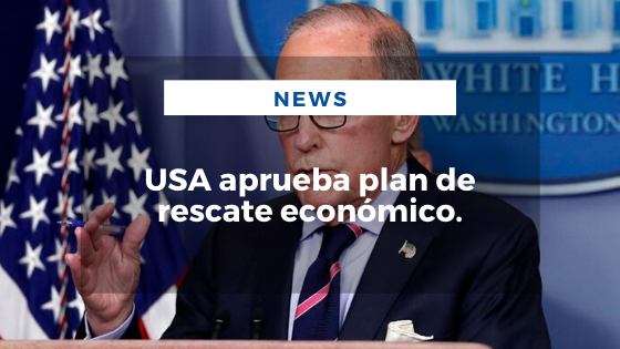 Mariano Aveledo Permuy Noticias Marzo 25 - USA aprueba plan de rescate económico