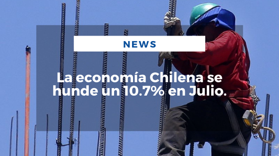 Mariano Aveledo Permuy Noticias Septiembre 1 - La economía Chilena se hunde un 10.7% en Julio