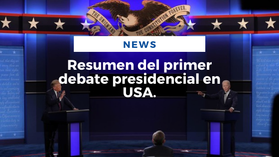 Mariano Aveledo Permuy Noticias Septiembre 30 - Resumen del primer debate presidencial en USA