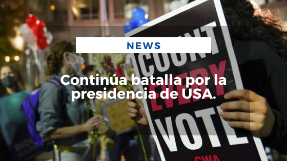 Mariano Aveledo Permuy Noticias Noviembre 06 - Continúa batalla por la presidencia de USA