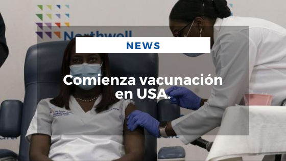 Mariano Aveledo Permuy Noticias Diciembre 14 - Comienza vacunación en USA
