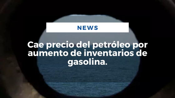 Mariano Aveledo Permuy Noticias Abril 08 - Cae precio del petróleo por aumento de inventarios de gasolina