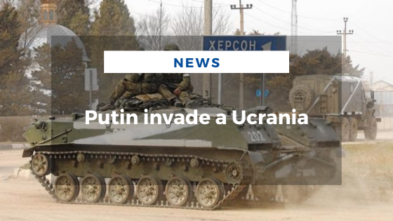 Mariano Aveledo Permuy Noticias Febrero 25 - Putin invade a Ucrania